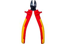 Бокорезы 160 мм Kraftool ELECTRO-KRAFT, Cr-Mo,маслобензост двухкомп рукоятки,диэлектрические  картинка